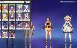 ⚡AR32⚡Yae Miko + Prova de Kagura + Diluc⚡