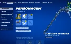 conta fortnite com: +161 skins, minty... (LEIA A DESC!)