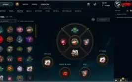 Conta LOL Plat IV - 596 Skins