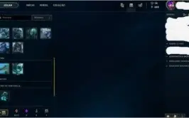 Conta League of Legends - Gold 4 (151 Skins)