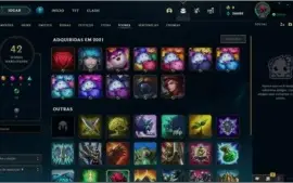 Conta LOL - Diamante IV, 62% de WR