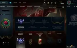 Conta LOL - Diamante IV, 62% de WR