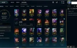 conta league of legends skin vitoriosa Graves e Oriana
