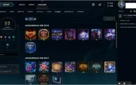 conta league of legends skin vitoriosa Graves e Oriana