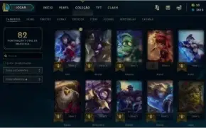 Conta League of Legends barata