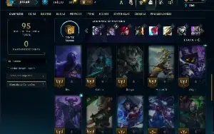 Prata 3 com 35 Champs e 14 Skins + 2 Fragmentos