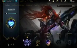 CONTA DIAMANTE 4 LOL EMAIL NÃO CONFIRMADO BOAS SKINS