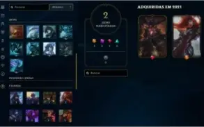 CONTA DIAMANTE 4 LOL EMAIL NÃO CONFIRMADO BOAS SKINS