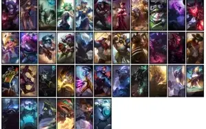 Conta prata 3 com 141 Champs e 163 Skins + 1 Prestigio