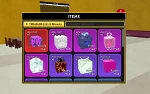Conta Blox Fruit Doug Lvl Max E Alguns Itens No Preço