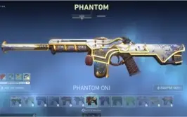 Vendo Conta Valorant (skins faca,vandal,phantom e outras)