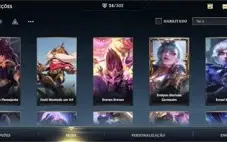 Conta Wild Rift 24 Skins