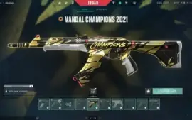 Conta De Valorant Com Pct. Champions 2021 E R$2000 Em Skins