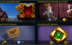 Conta de Runescape com 4 skills 99, e 22M de gold