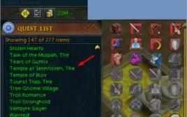 Conta de Runescape com 4 skills 99, e 22M de gold