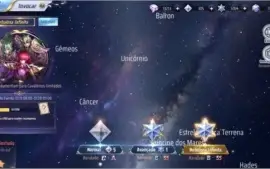 Saint Seiya Awakening - com 1260 gemas avançadas