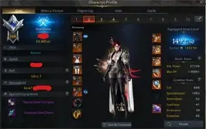 Conta Lost Ark Kazeros - ilvl 1492 pronto para Kakul Saydon