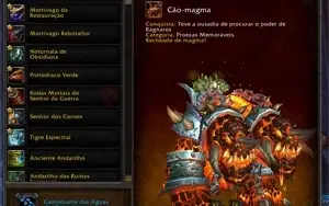CONTA COM SETS CM PANDARIA E WOD E MAGE TOWER