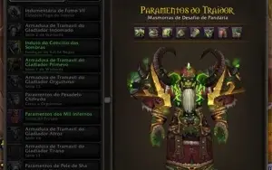 CONTA COM SETS CM PANDARIA E WOD E MAGE TOWER