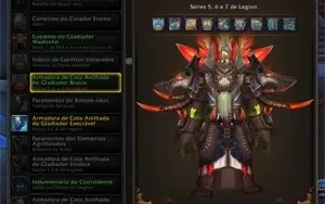 CONTA COM SETS CM PANDARIA E WOD E MAGE TOWER