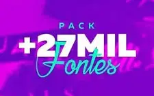 Kit de Fontes Exclusivo: Mais de 27 Mil Opções para Designer