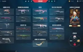 Conta Valorant Com 1,6 Mil Em Skins