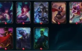 Conta League of Legends 376 Skins