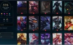 Conta League of Legends 376 Skins