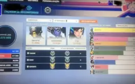 Conta overwatch com 429 skins sendo mais de 150+ lendárias