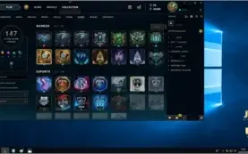 CONTA LOL RARA SEASON 2 GOLD, ATUAL DIAMANTE.