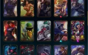 Conta de LeagueOfLegends 79 Champs e 40 skins gold4