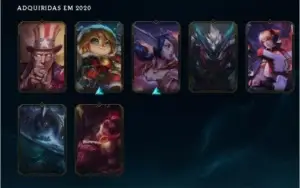 Conta de LeagueOfLegends 79 Champs e 40 skins gold4
