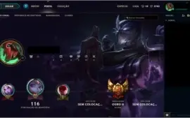 Conta unco dono: OURO 2 (II) season 2017 - nunca teve BAN