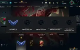 Conta Lol - Diamante 4, 65% De Wr(E-Mail Não Verificado)