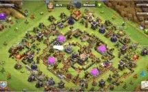 Conta de Clash of Clans CV10 - RAINHA 34 - OBSTACULOS RAROS