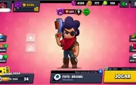 Conta brawl stars: 6500k, 21/36, 120 gemas.