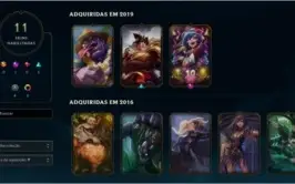 Conta Bronze League of Legends
