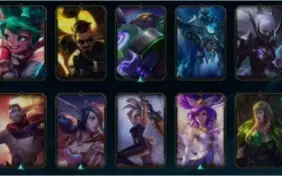 Conta ouro 3 , Todos os champs e 44500 rp de skins
