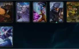 Conta ouro 3 , Todos os champs e 44500 rp de skins