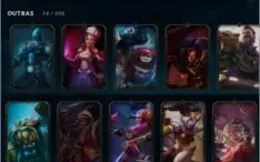 Vendo Conta Platina 3 / 43 champs / 18 skins