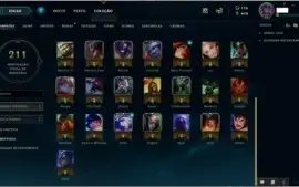 Vendo Conta Platina 3 / 43 champs / 18 skins