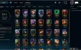 Vendo Conta Platina 3 / 43 champs / 18 skins