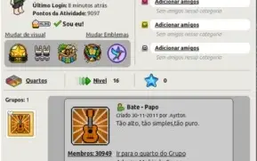 CONTA ANTIGA HABBO 2007 COM EMBLEMAS RAROS, TRAX + OUTROS