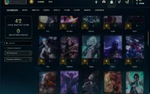 Unranked com Rammus Rei e Kayle Juiza + Icones Raros