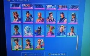 Conta fortnite+salve o mundo