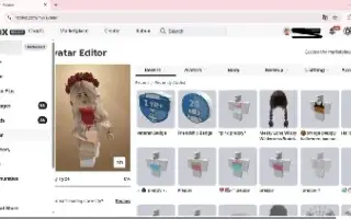 Conta feminina com mais de 20mil robux gastos