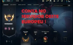 Conta ouro 4 com 46 Champs e 10 Skins (SERVIDOR DA EUROPA)