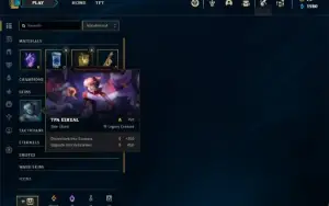 Conta ouro 4 com 46 Champs e 10 Skins (SERVIDOR DA EUROPA)