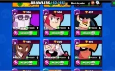 Vendo Conta Brawl Stars com 21.000 Troféus e 39 Brawlers