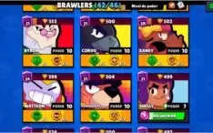 Vendo Conta Brawl Stars com 21.000 Troféus e 39 Brawlers
